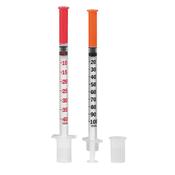 Insulin Syringes Microfine Plus. Various Sizes - U100 0.5ml 30g - 0.30x8mm (100)