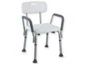 Shower Chair with Backrest and Armrest - Load 100kg image