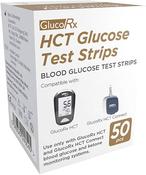 50 x GlucoRx HCT Glucose Test Strips image