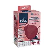 FFP2 Masks (10) Burgundy image