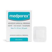 Medporex Waterproof Adhesive Dressing - Various Sizes - 9 x 10cm (50)