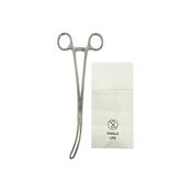 Teale's Vulsellum Forceps, Curved, 23cm — Sterile, Single-Use image