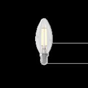 CX 1101006700 E14 4.5W LED CANDLE WARM WHITE DIMM image