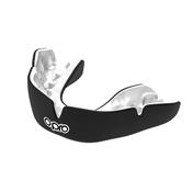 Opro Custom Fit Gumshield- Black/White (Age 10+) image
