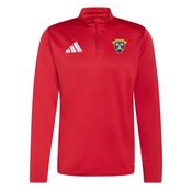 Adidas 1/2 zip Red - U16 Boys ( deadline for orders - Friday 3rd of July, 10am )