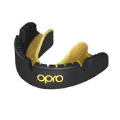 Opro Gold Braces Gumshield- Black/Gold (Age 10+) image