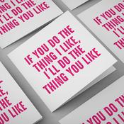 If You Do The Thing I Like, I'll Do The Thing You Like