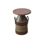 Milk Churn Small Stool