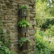 Water Mill Metal Planters