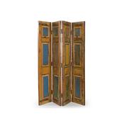 Panel Screen Room Divider Blue