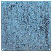 Tile Metal Plate Blue Medium 30cm x 30cm