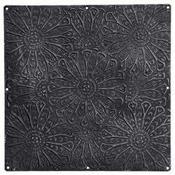 Tile Metal Plate Black Medium 30cm x 30cm