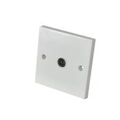 1 G Flush TV Point Isolated image