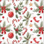 Christmas Elements Napkin 20 Pack 33x33cm image