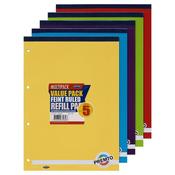 Premto 5 Pack A4 160pg Top Bound Refill Pad
