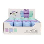 Premto Pastel Twin Hole Sharpener