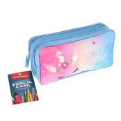 Emotionery 2 Pocket Pencil Case - Unicorn Born To Sparkle