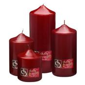 Duffy &amp; Scott Pillar Candle Claret 100mm Tall