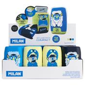 Milan Compact Yeti Twin Hole Sharpener &amp; Eraser