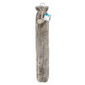 Extra Long Hot Water Bottle Light Grey image