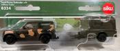 Siku 1:87 Land Rover Defender with Trailer