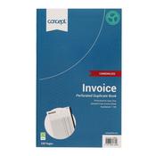 Concept 100pg 8''X 5'' Carbonless Invoice Duplicate Book 100 Pages image