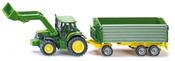 Siku 1:50 John Deere Tractor with Trailer image