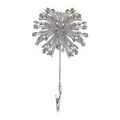 Silver Sparkle Burst Clip on 20cm