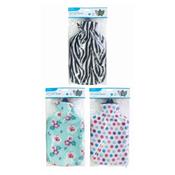 Hot Water Bottle with Fleece Cover