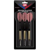 MY 3 X 16g Darts Brass Plated image