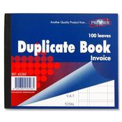 Premier 4''X5'' Invoice Duplicate Book image