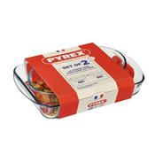 Pyrex 2pce Roaster Set (30x21/35x23) image