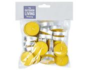 Citronella Wax Tea Light 25pc 4cm image