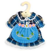 Checkered Blue Dress Medium image