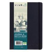 Icon A5 192pg Journal &amp; Sketch Book - Black image