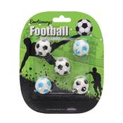 Emotionery Pkt.5 Football Novelty Erasers