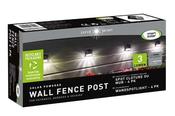 Fence Wall &amp; Post Light Lumen - 4 Pack