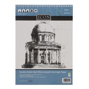 Icon A4 90gsm Spiral Sketch Pad 30 Sheets