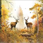 Autumn Forest Napkin 20 Pack 33x33cm image
