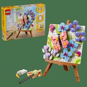 Lego Floral Art Decor Painting