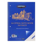 Premier A4 160pg Spiral Notebook image