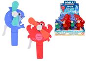 Dolphin And Crab Hand Fan