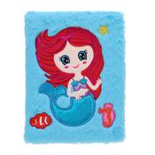 I Love Stationery A5 128pg Furry Friends Notebook - Azure