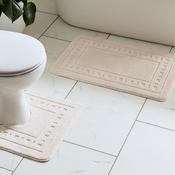 Catherine Lansfield Armoni Bath &amp; Pedestal Mat Set