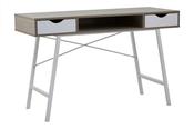 Bradbury Two Drawer Light Oak Veneer Desk image