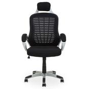 Stratford Black and Silver Home Office Chair image