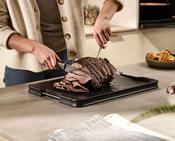Joseph &amp; Joseph Cut &amp; Carve Plus Large Board Black