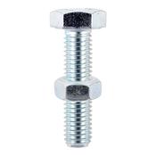 Timco M6 x 25 Hex Bolt &amp; Hex Nut 8pk image