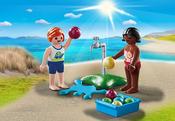 Children with Water Balloons