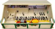 Kid's Globe 1:32 Cattle Shed with Milking Parlour